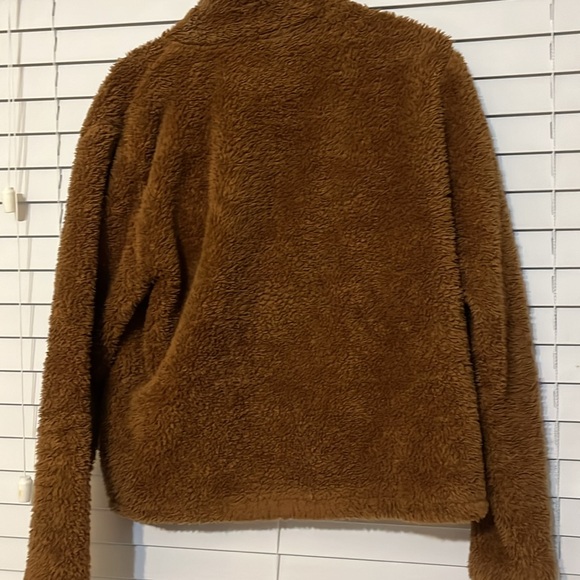 Teddy bear fleece Sherpa full zip jacket - Picture 3 of 3